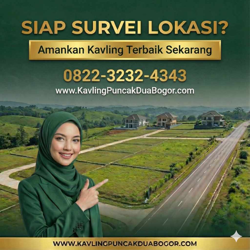 Survei lokasi Kavling SHM Harmoni Prime East Bogor